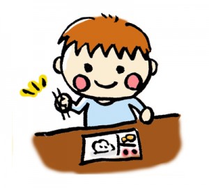 見真似でできるようになったダウン症児