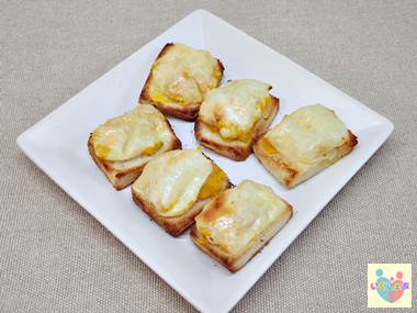 かぼちゃのチーズトースト