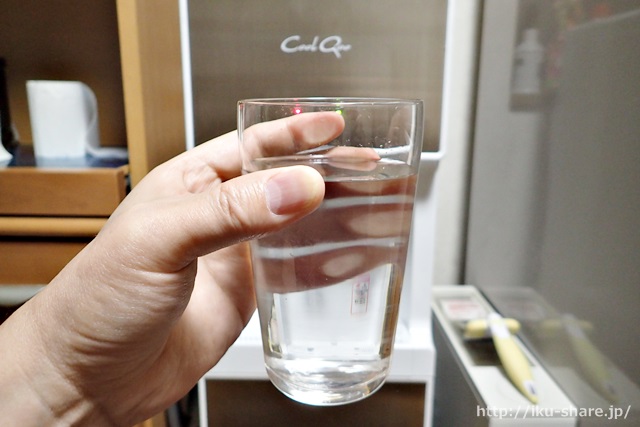 クールクーのお水を飲んでみた